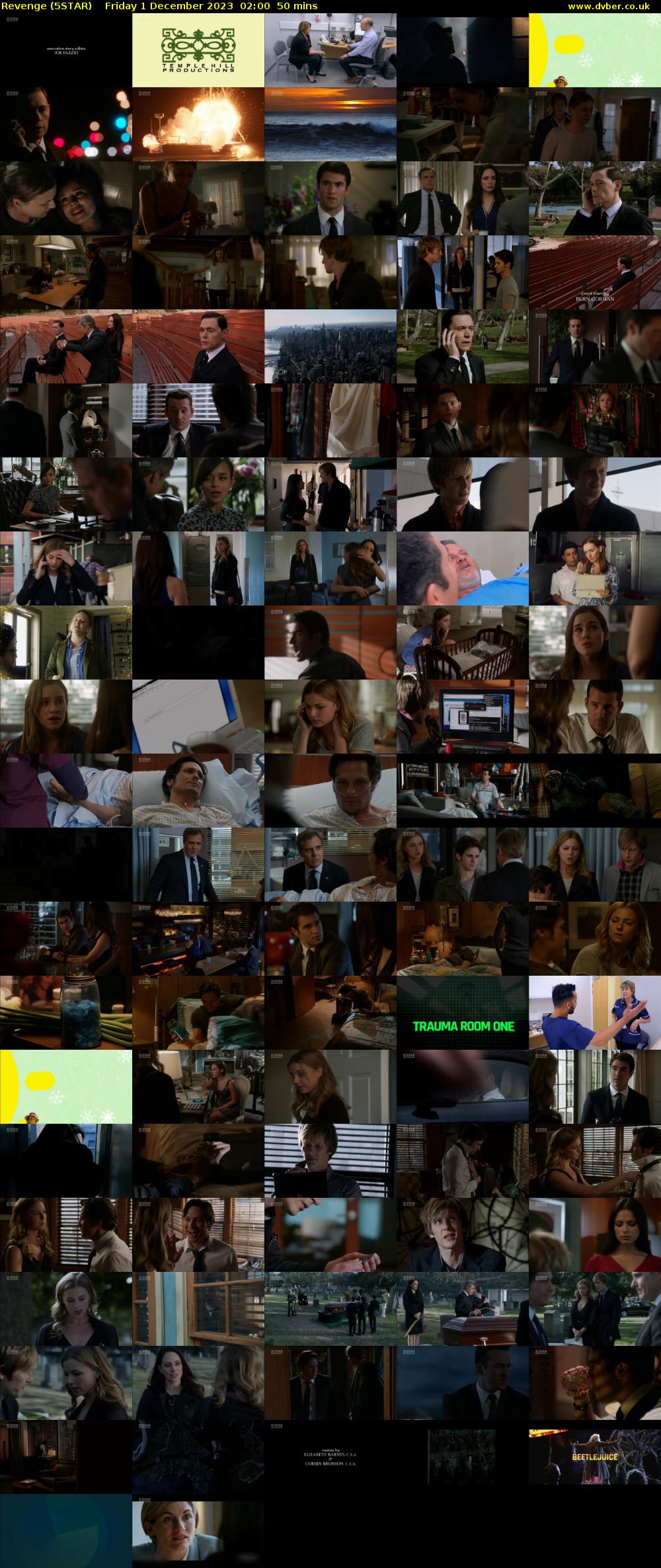 Revenge (5STAR) Friday 1 December 2023 02:00 - 02:50