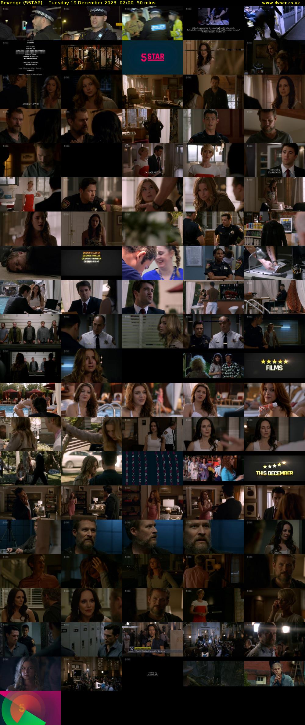 Revenge (5STAR) Tuesday 19 December 2023 02:00 - 02:50