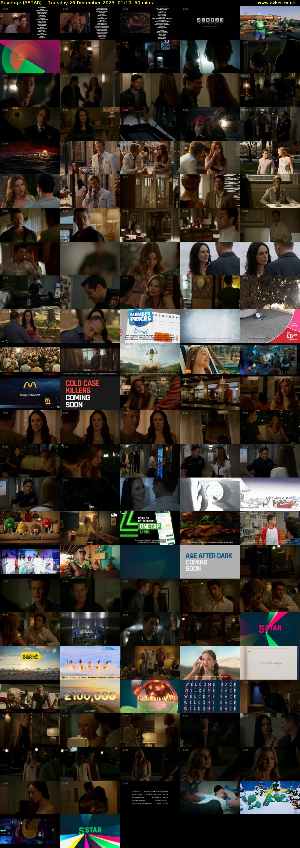 Revenge (5STAR) Tuesday 26 December 2023 01:10 - 02:10