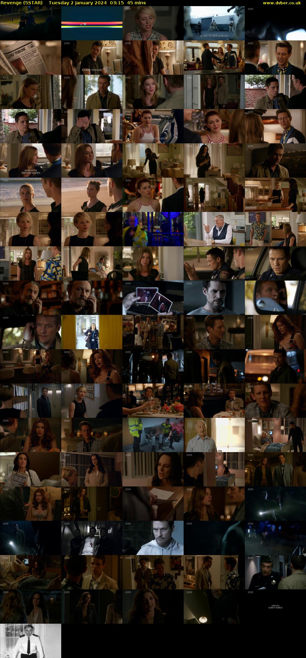Revenge (5STAR) Tuesday 2 January 2024 03:15 - 04:00