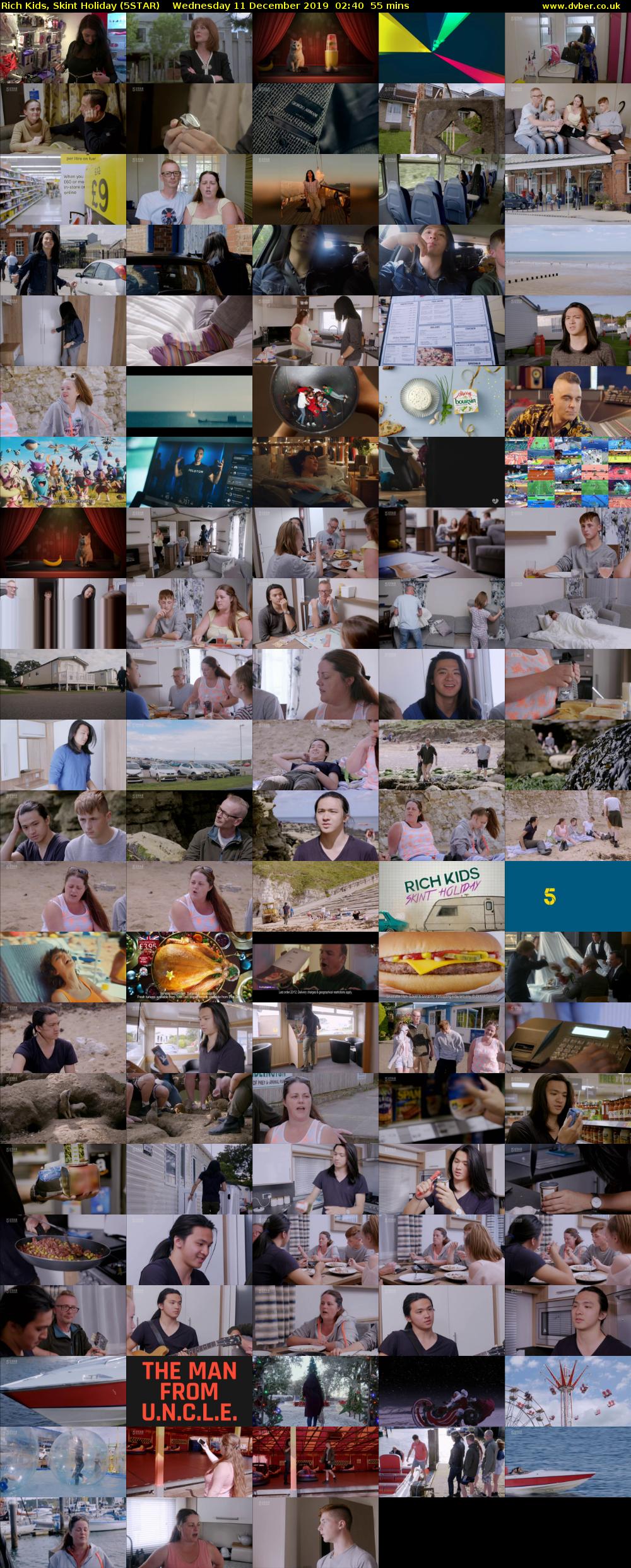 Rich Kids, Skint Holiday (5STAR) Wednesday 11 December 2019 02:40 - 03:35
