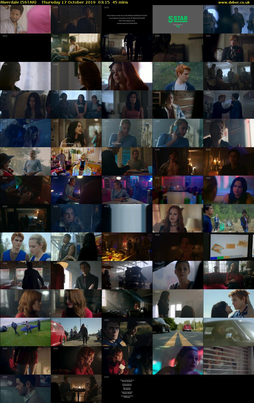 Riverdale (5STAR) Thursday 17 October 2019 03:15 - 04:00
