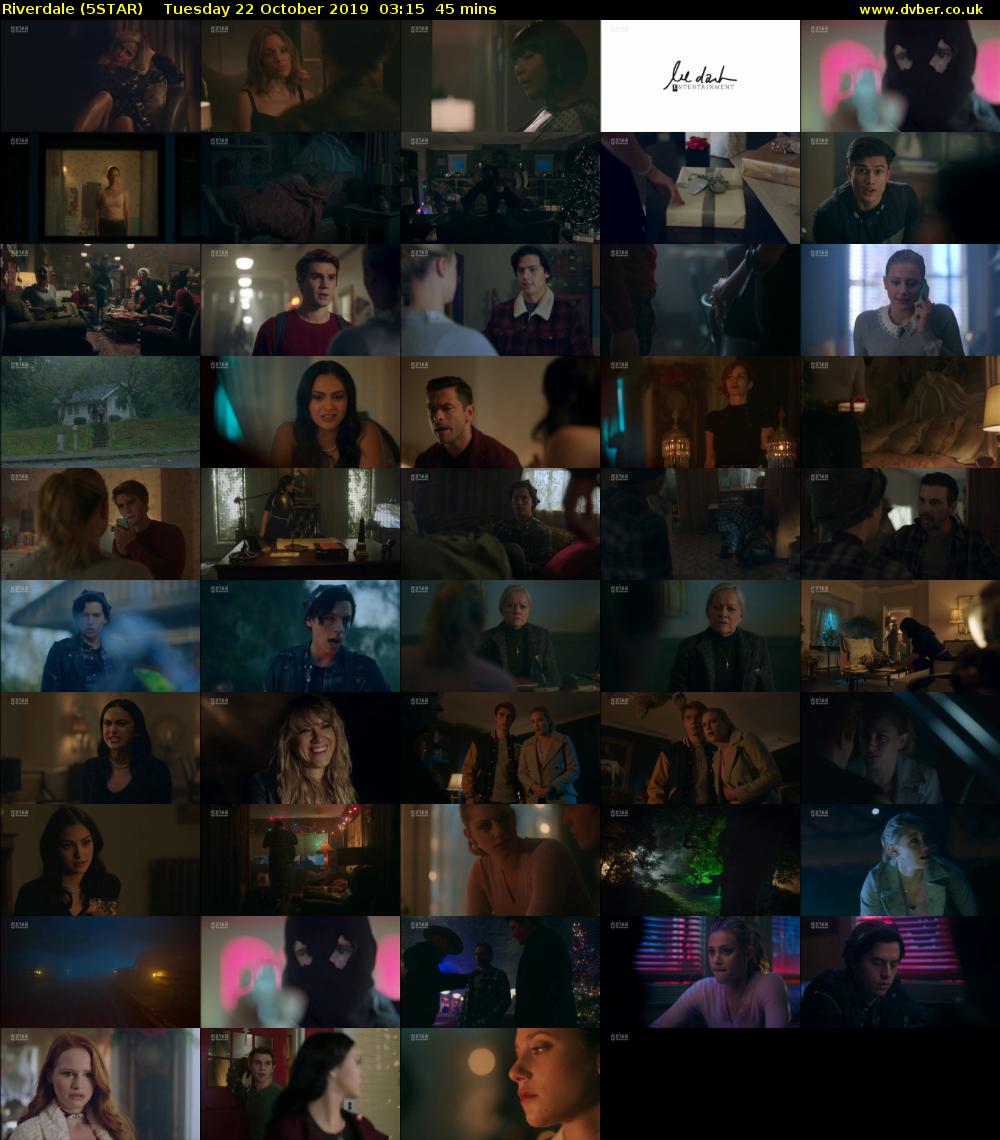 Riverdale (5STAR) Tuesday 22 October 2019 03:15 - 04:00