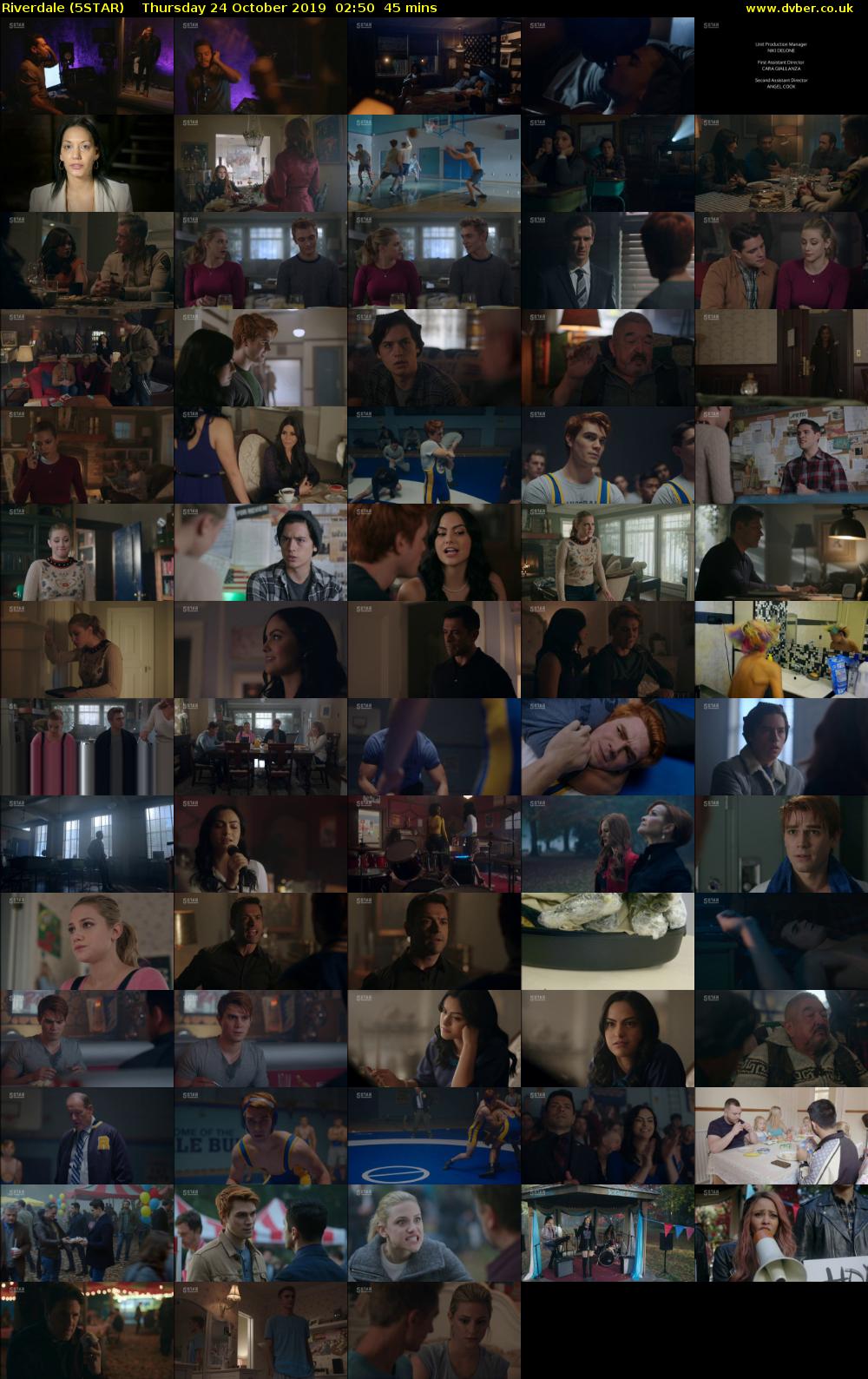 Riverdale (5STAR) Thursday 24 October 2019 02:50 - 03:35