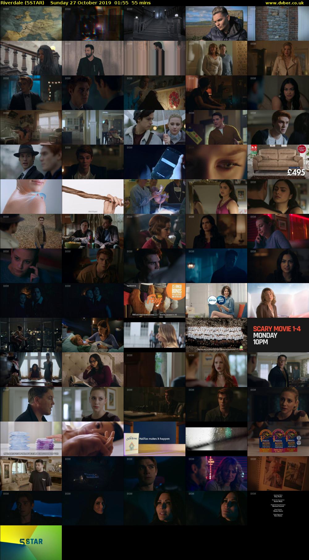 Riverdale (5STAR) Sunday 27 October 2019 01:55 - 02:50