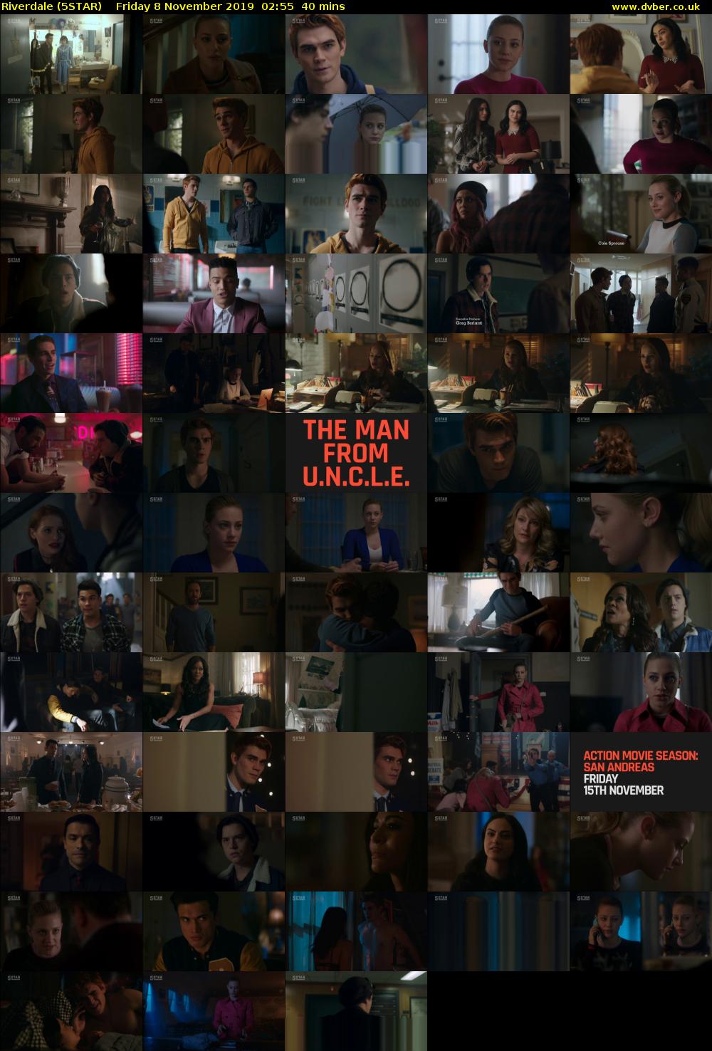 Riverdale (5STAR) Friday 8 November 2019 02:55 - 03:35