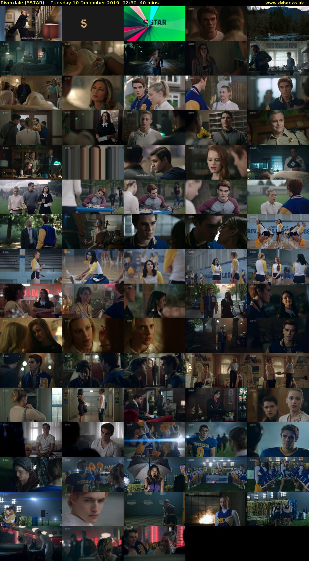 Riverdale (5STAR) Tuesday 10 December 2019 02:50 - 03:30
