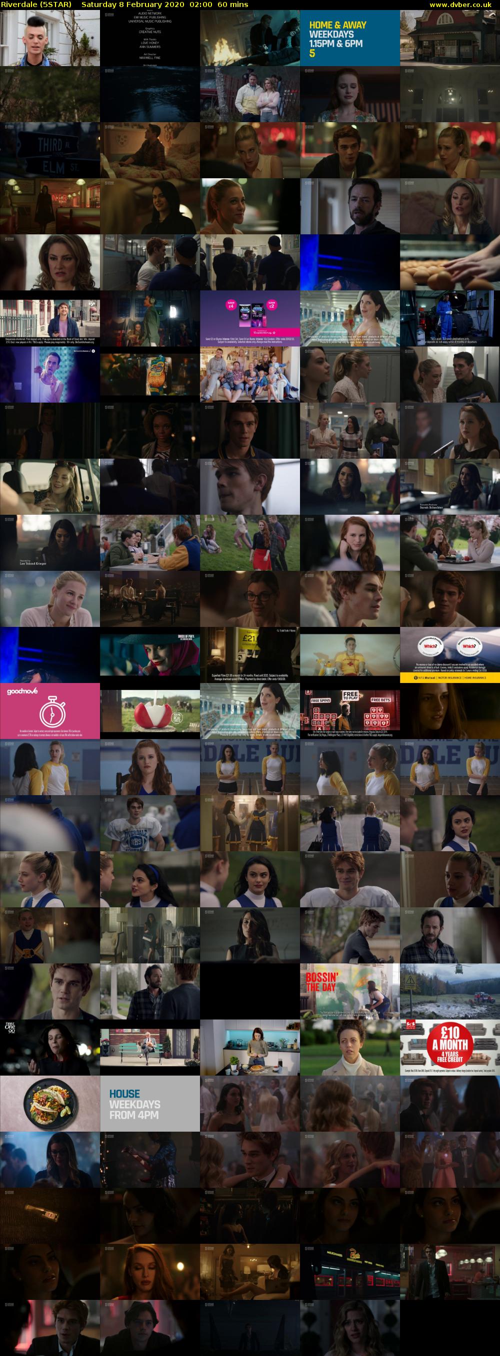 Riverdale (5STAR) Saturday 8 February 2020 02:00 - 03:00