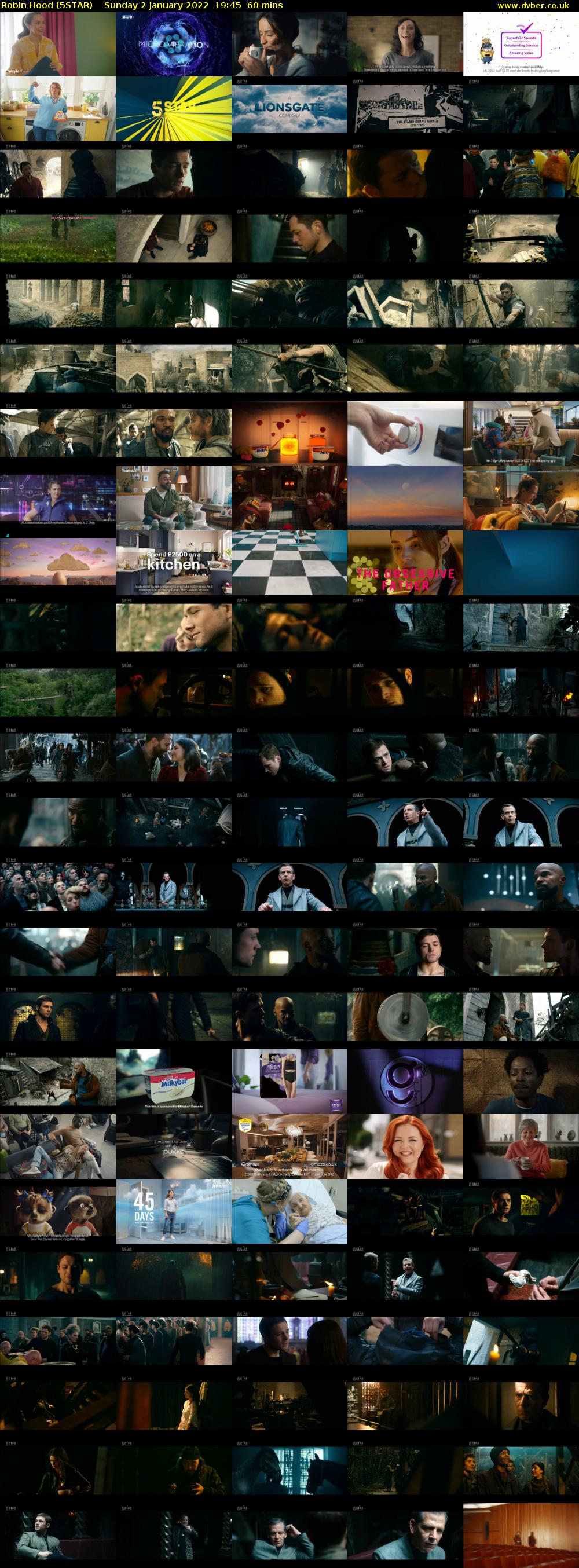 Robin Hood (5STAR) Sunday 2 January 2022 19:45 - 20:45