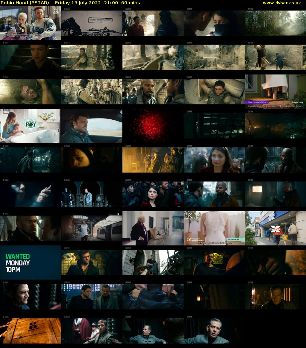 Robin Hood (5STAR) Friday 15 July 2022 21:00 - 22:00