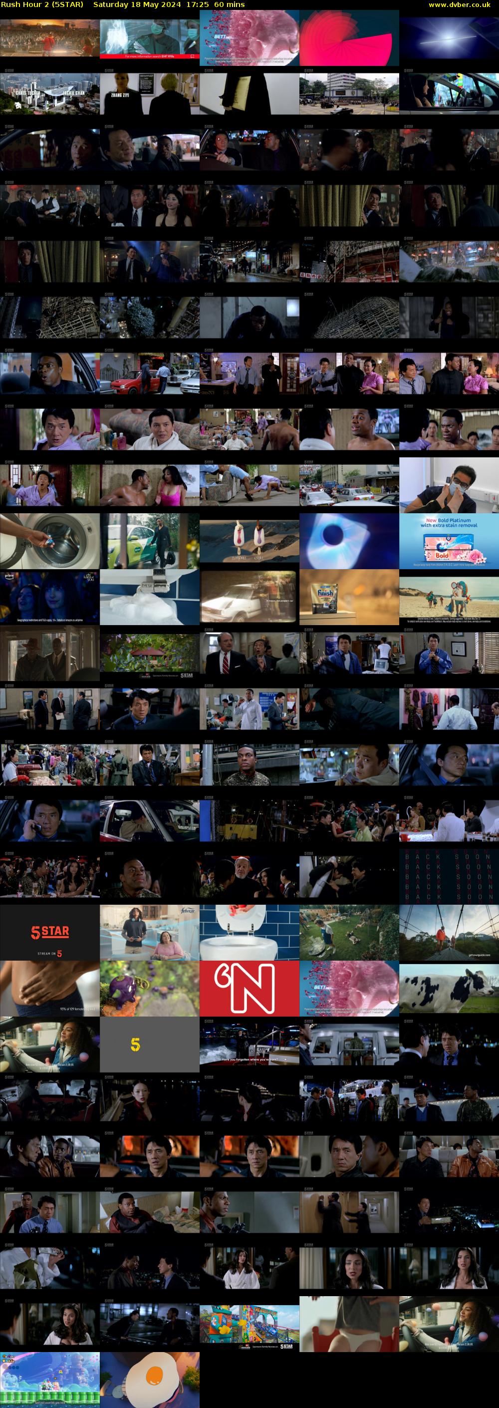 Rush Hour 2 (5STAR) Saturday 18 May 2024 17:25 - 18:25