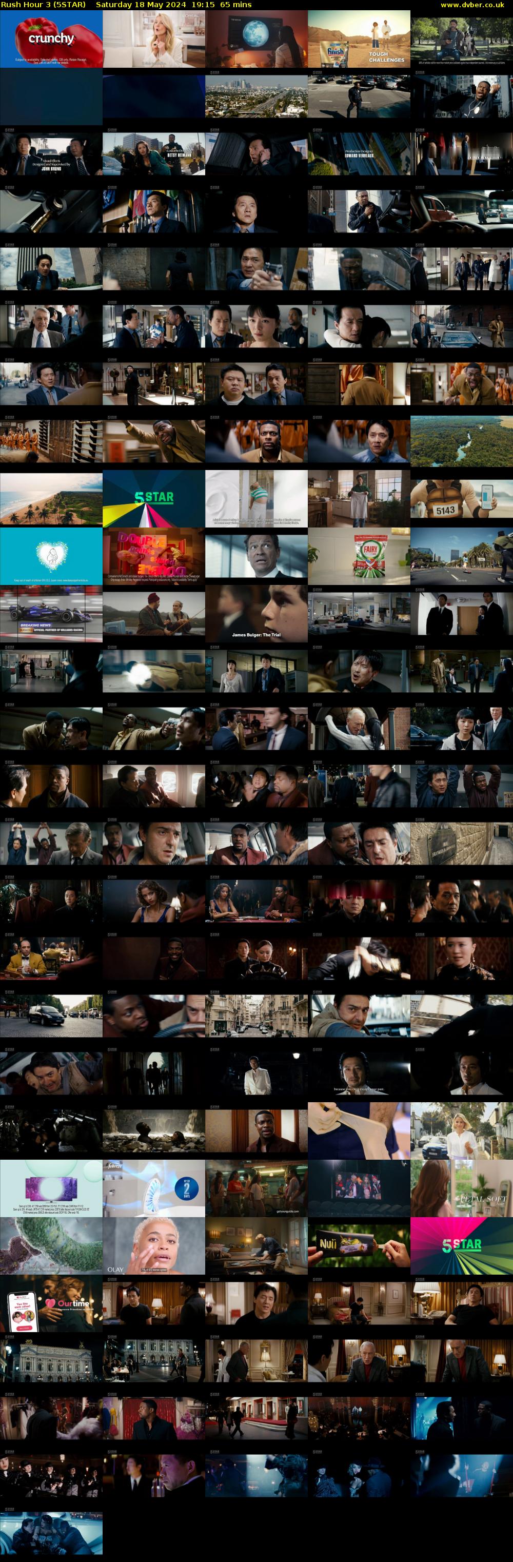 Rush Hour 3 (5STAR) Saturday 18 May 2024 19:15 - 20:20