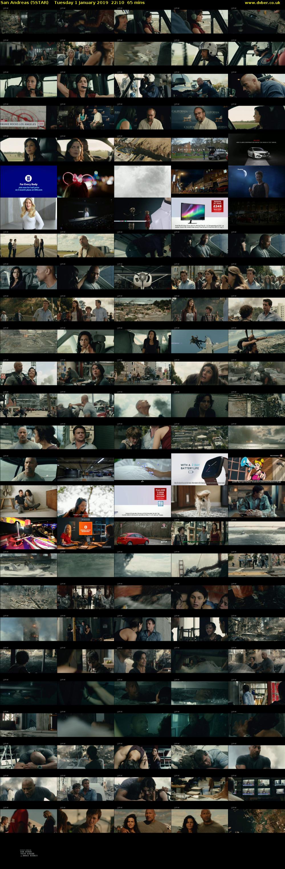 San Andreas (5STAR) Tuesday 1 January 2019 22:10 - 23:15