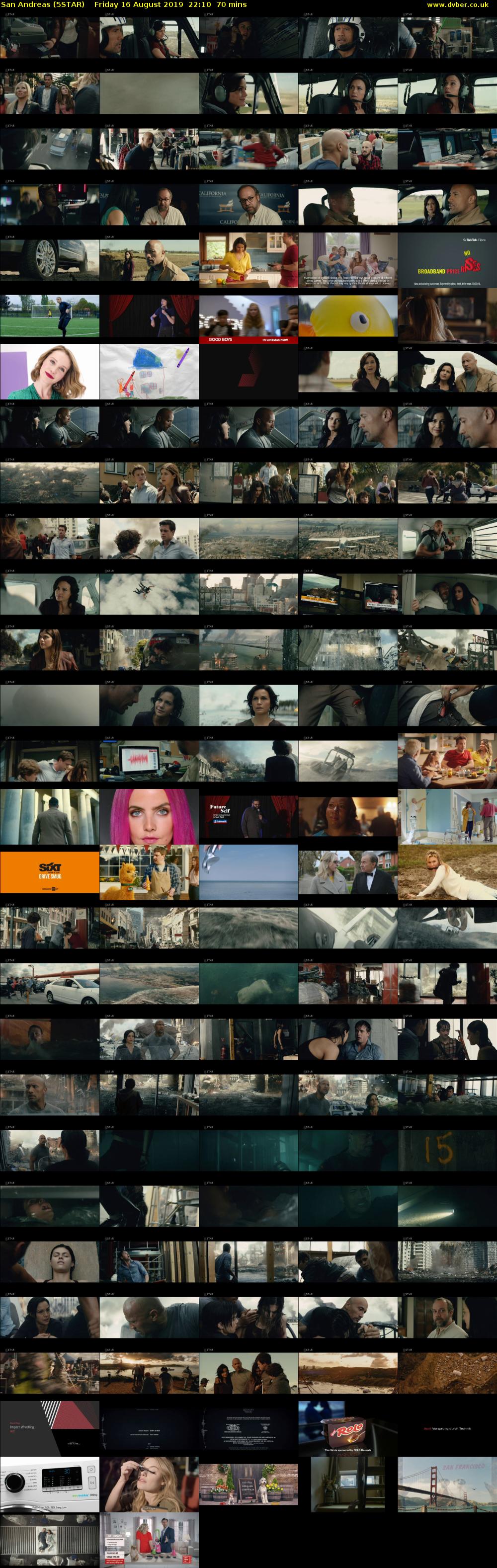 San Andreas (5STAR) Friday 16 August 2019 22:10 - 23:20