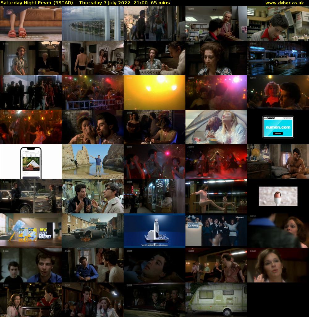 Saturday Night Fever (5STAR) Thursday 7 July 2022 21:00 - 22:05