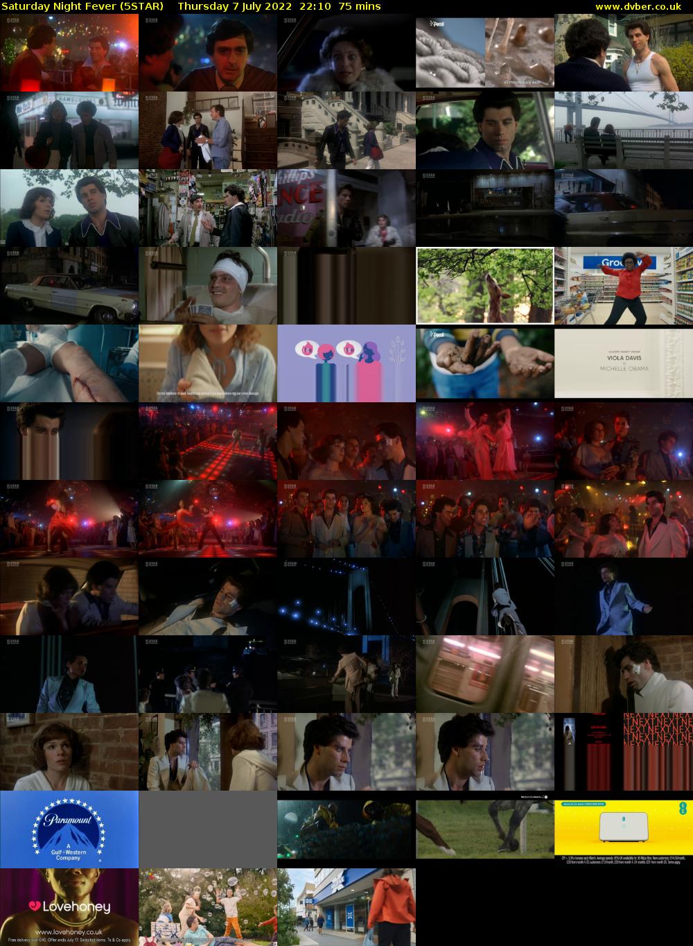 Saturday Night Fever (5STAR) Thursday 7 July 2022 22:10 - 23:25