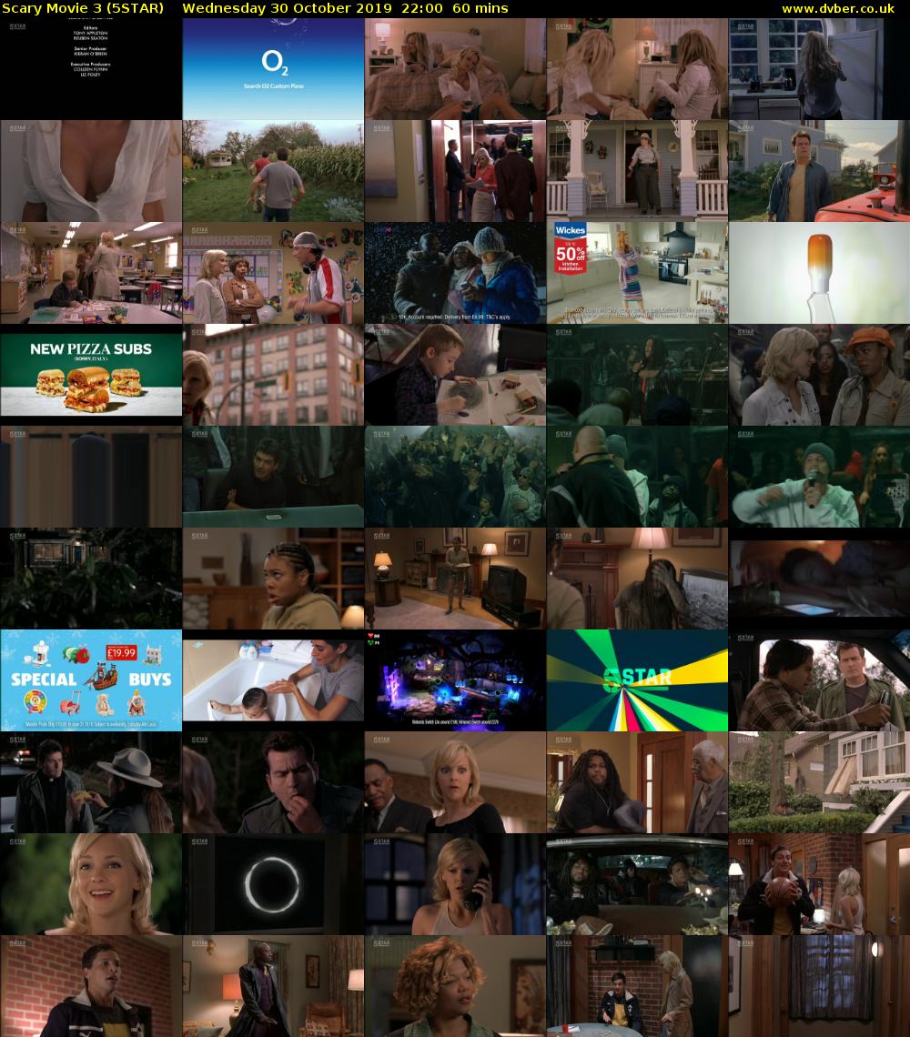 Scary Movie 3 (5STAR) Wednesday 30 October 2019 22:00 - 23:00