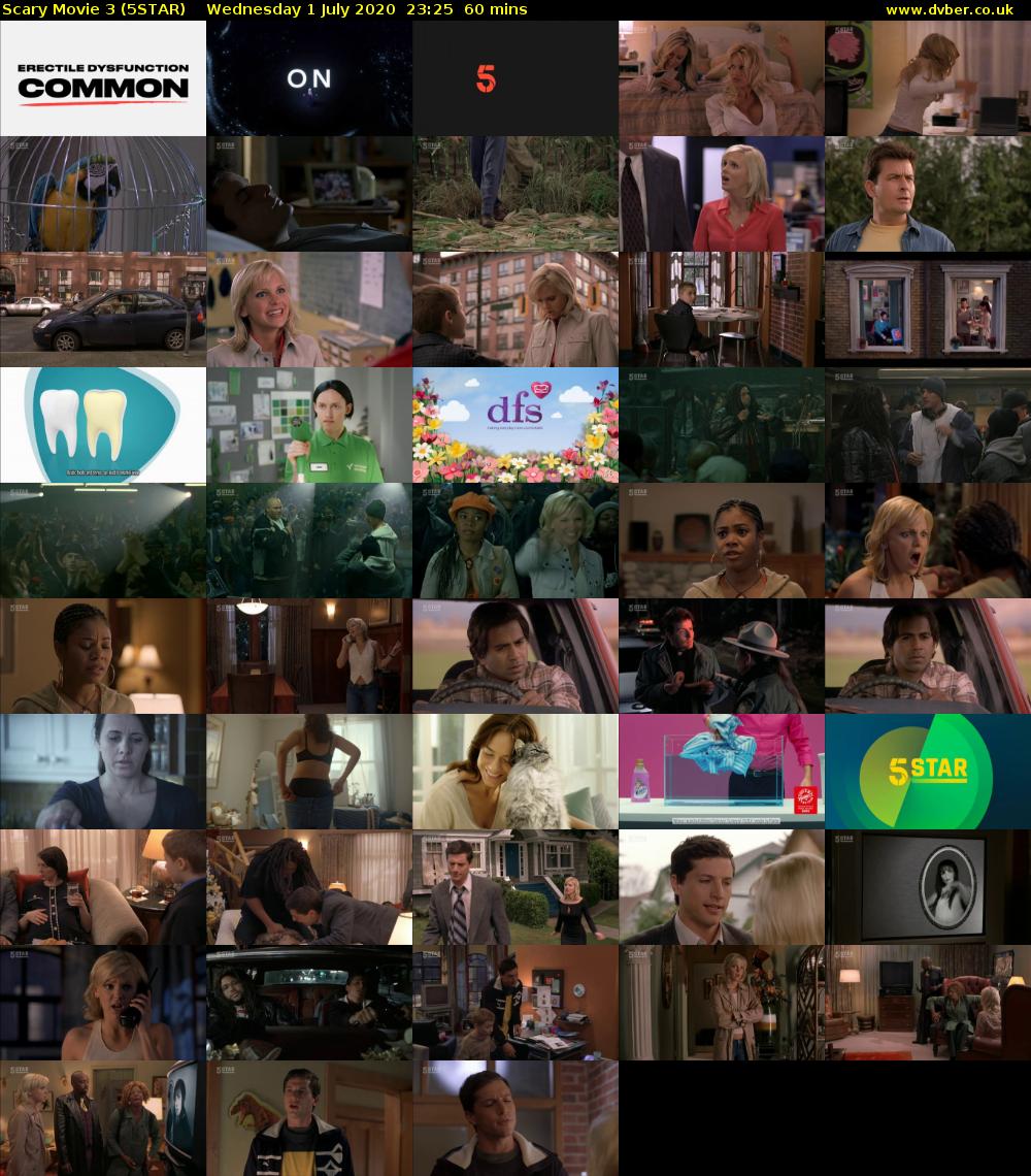 Scary Movie 3 (5STAR) Wednesday 1 July 2020 23:25 - 00:25