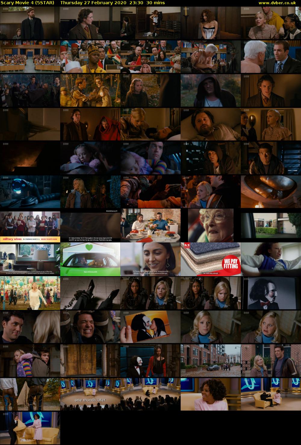 Scary Movie 4 (5STAR) Thursday 27 February 2020 23:30 - 00:00