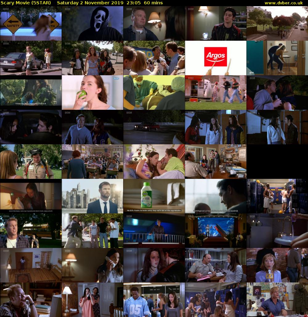 Scary Movie (5STAR) Saturday 2 November 2019 23:05 - 00:05