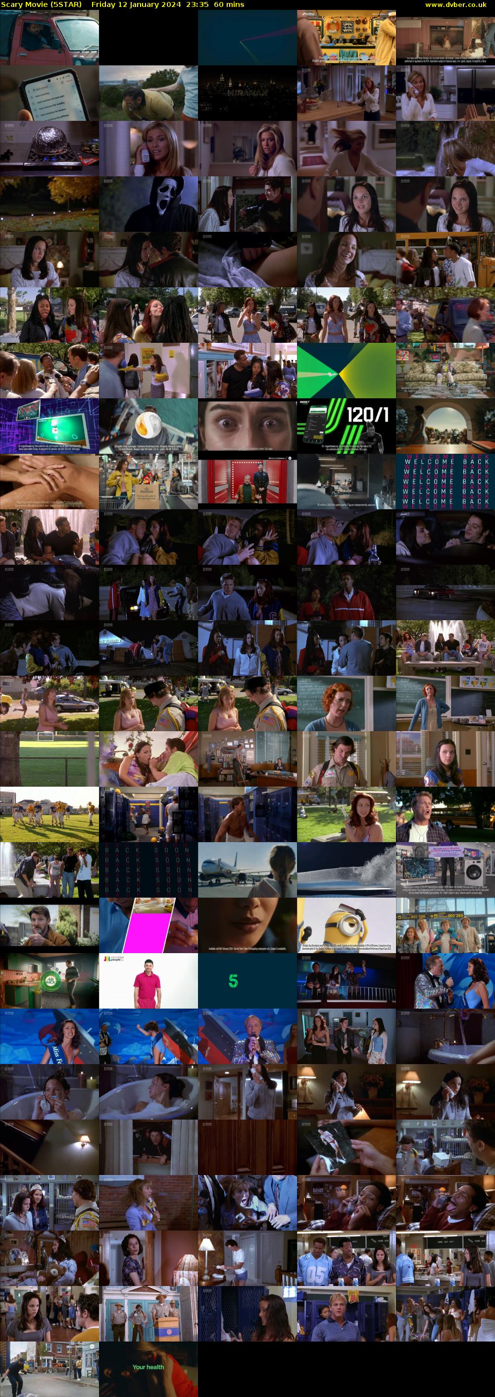 Scary Movie (5STAR) Friday 12 January 2024 23:35 - 00:35
