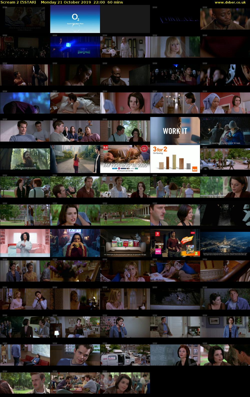 Scream 2 (5STAR) Monday 21 October 2019 22:00 - 23:00