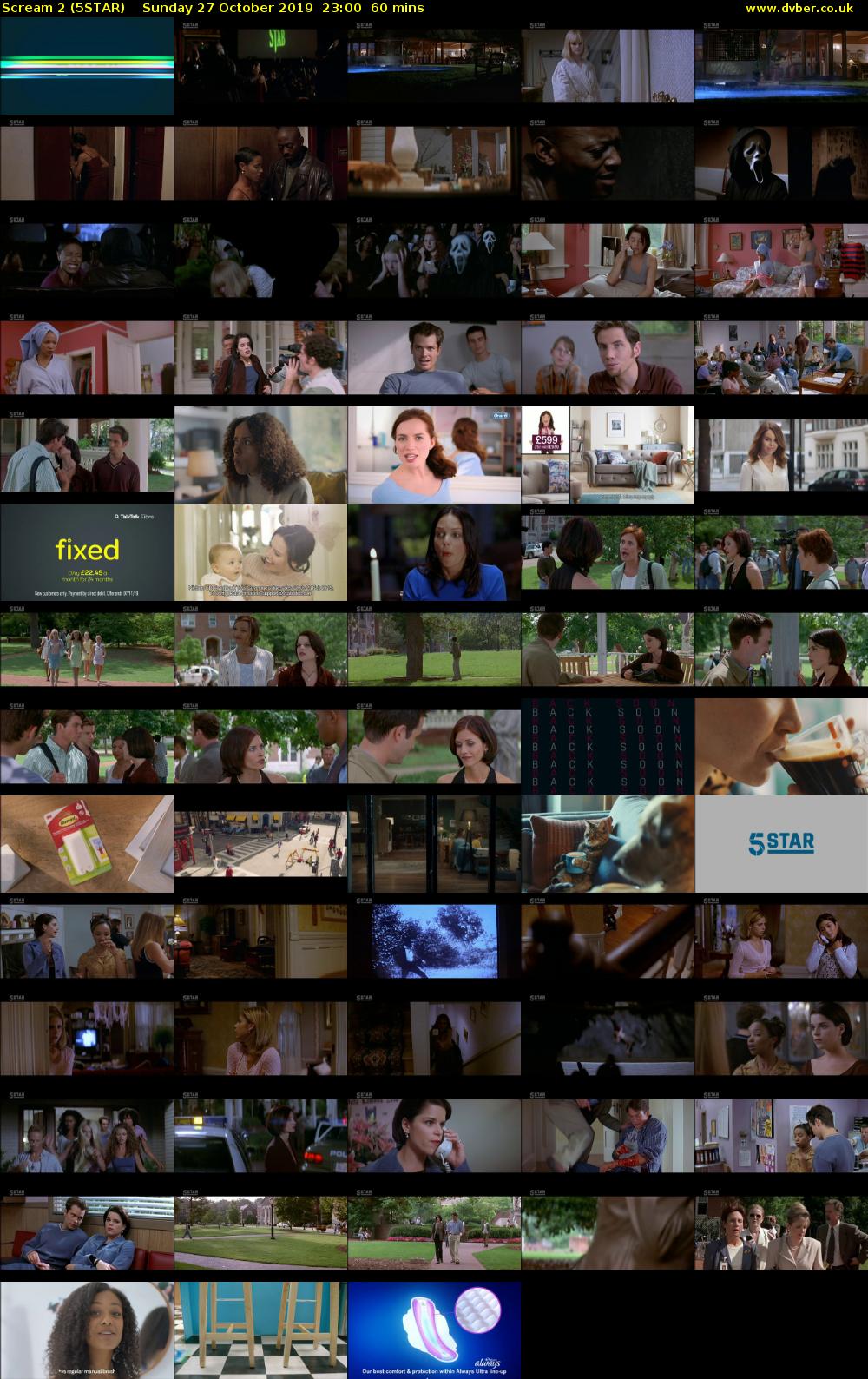 Scream 2 (5STAR) Sunday 27 October 2019 23:00 - 00:00