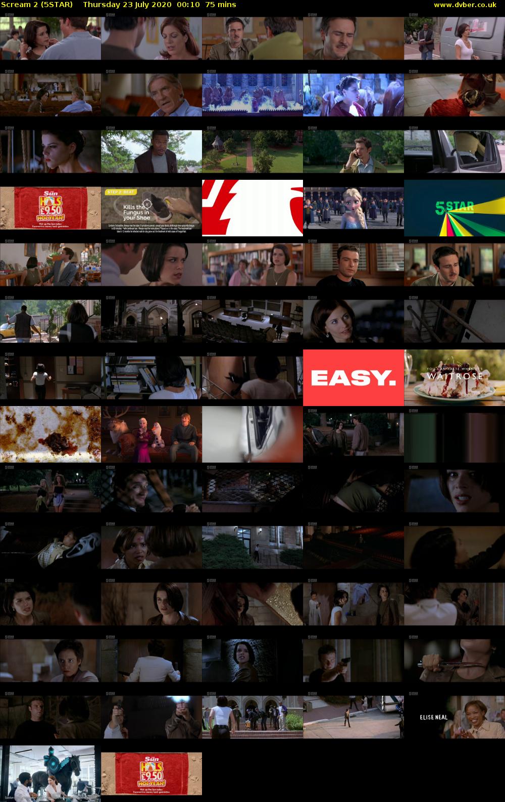 Scream 2 (5STAR) Thursday 23 July 2020 00:10 - 01:25