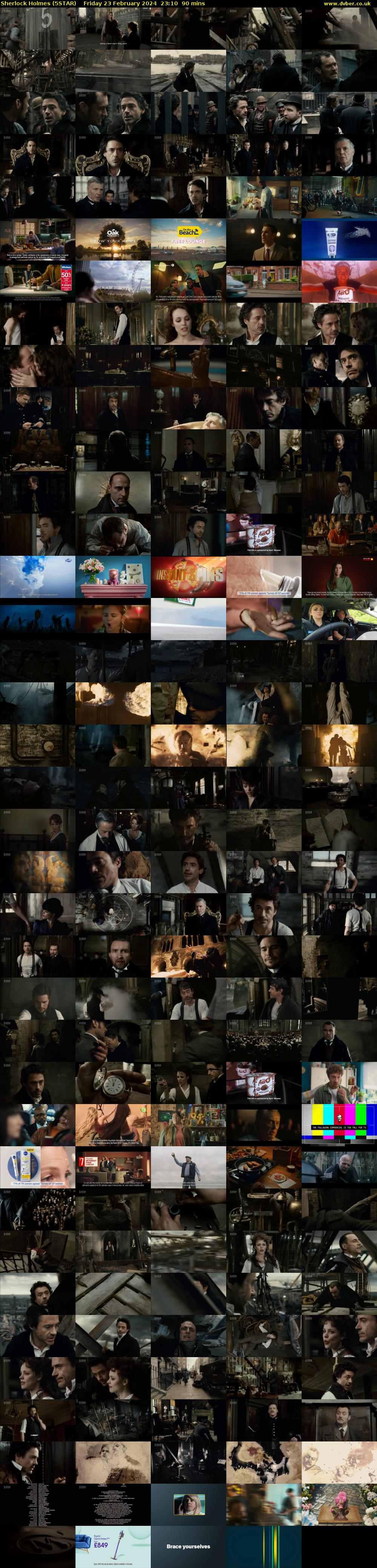 Sherlock Holmes (5STAR) Friday 23 February 2024 23:10 - 00:40