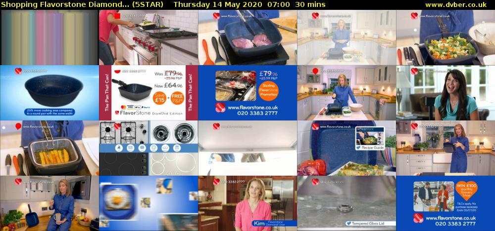 Shopping Flavorstone Diamond... (5STAR) Thursday 14 May 2020 07:00 - 07:30