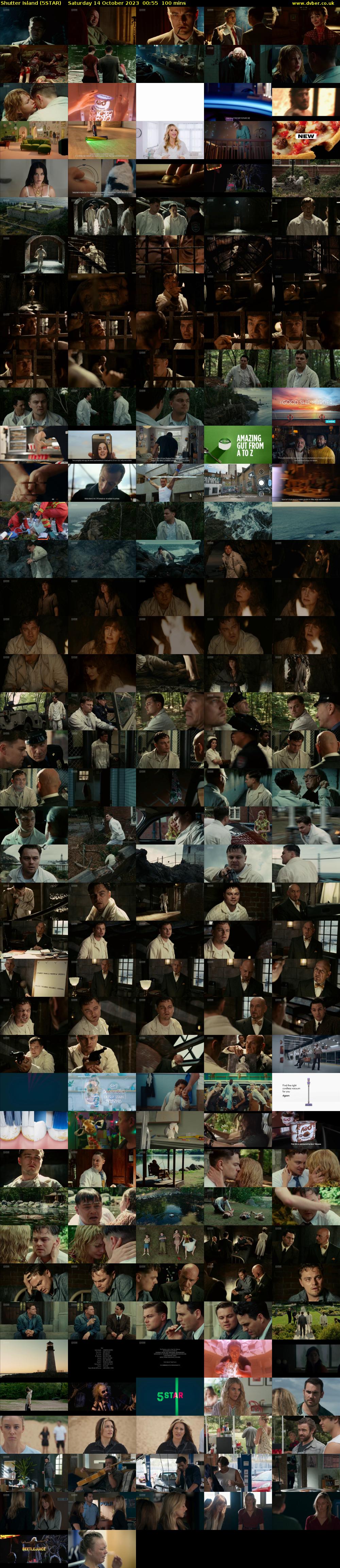 Shutter Island (5STAR) Saturday 14 October 2023 00:55 - 02:35