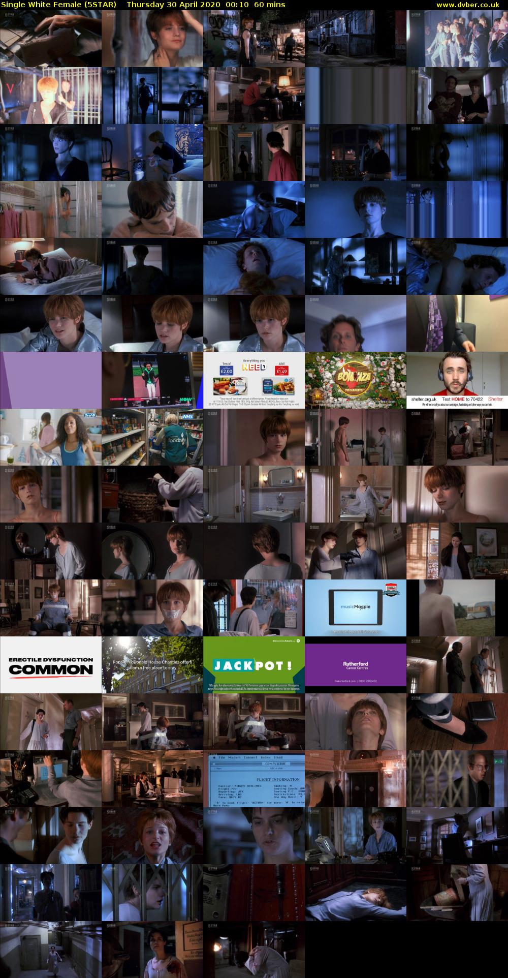 Single White Female (5STAR) Thursday 30 April 2020 00:10 - 01:10