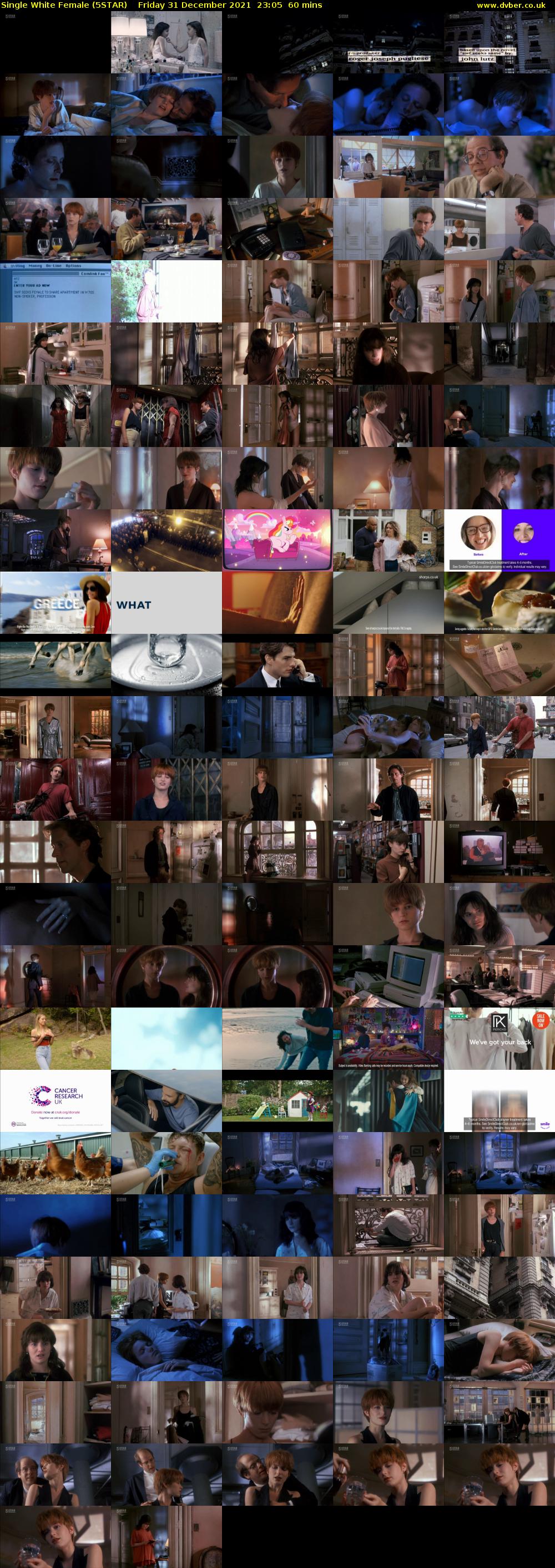 Single White Female (5STAR) Friday 31 December 2021 23:05 - 00:05
