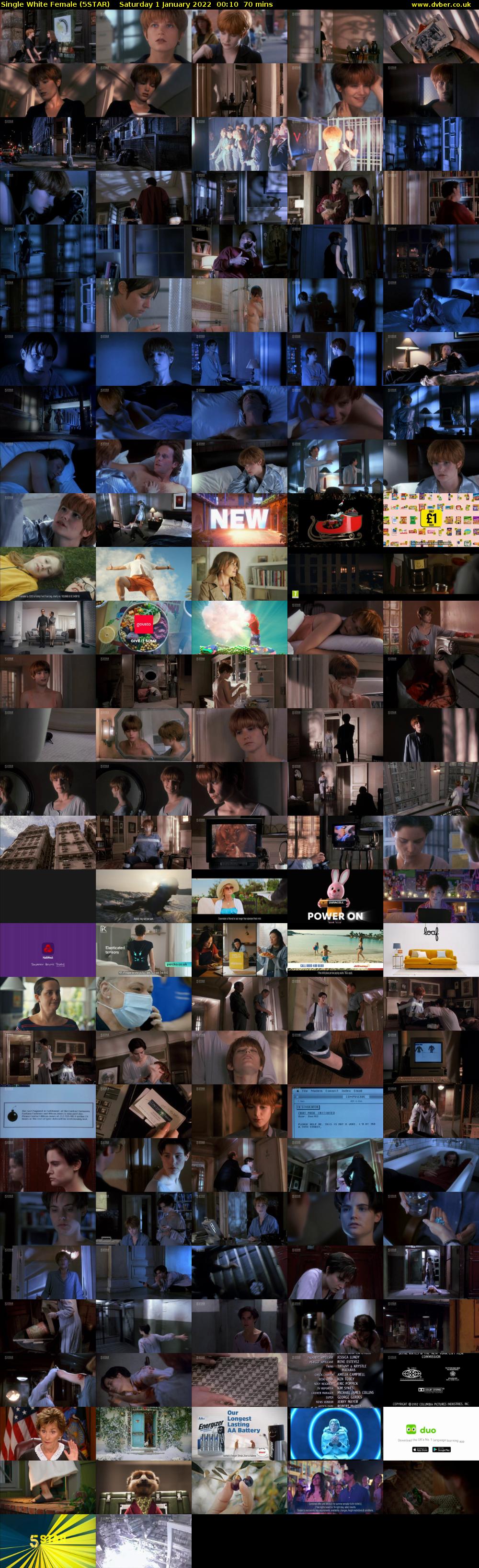 Single White Female (5STAR) Saturday 1 January 2022 00:10 - 01:20