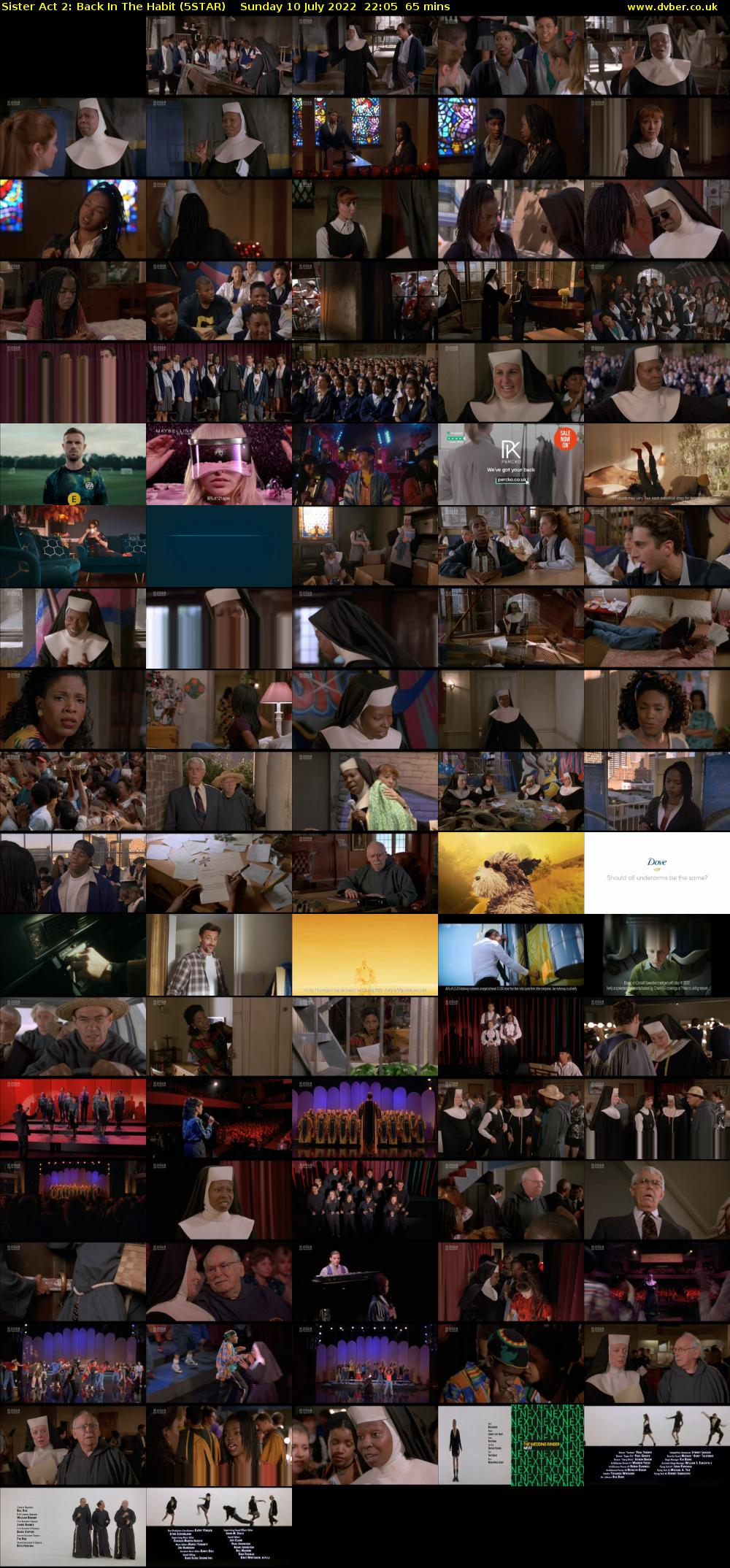 Sister Act 2: Back In The Habit (5STAR) Sunday 10 July 2022 22:05 - 23:10
