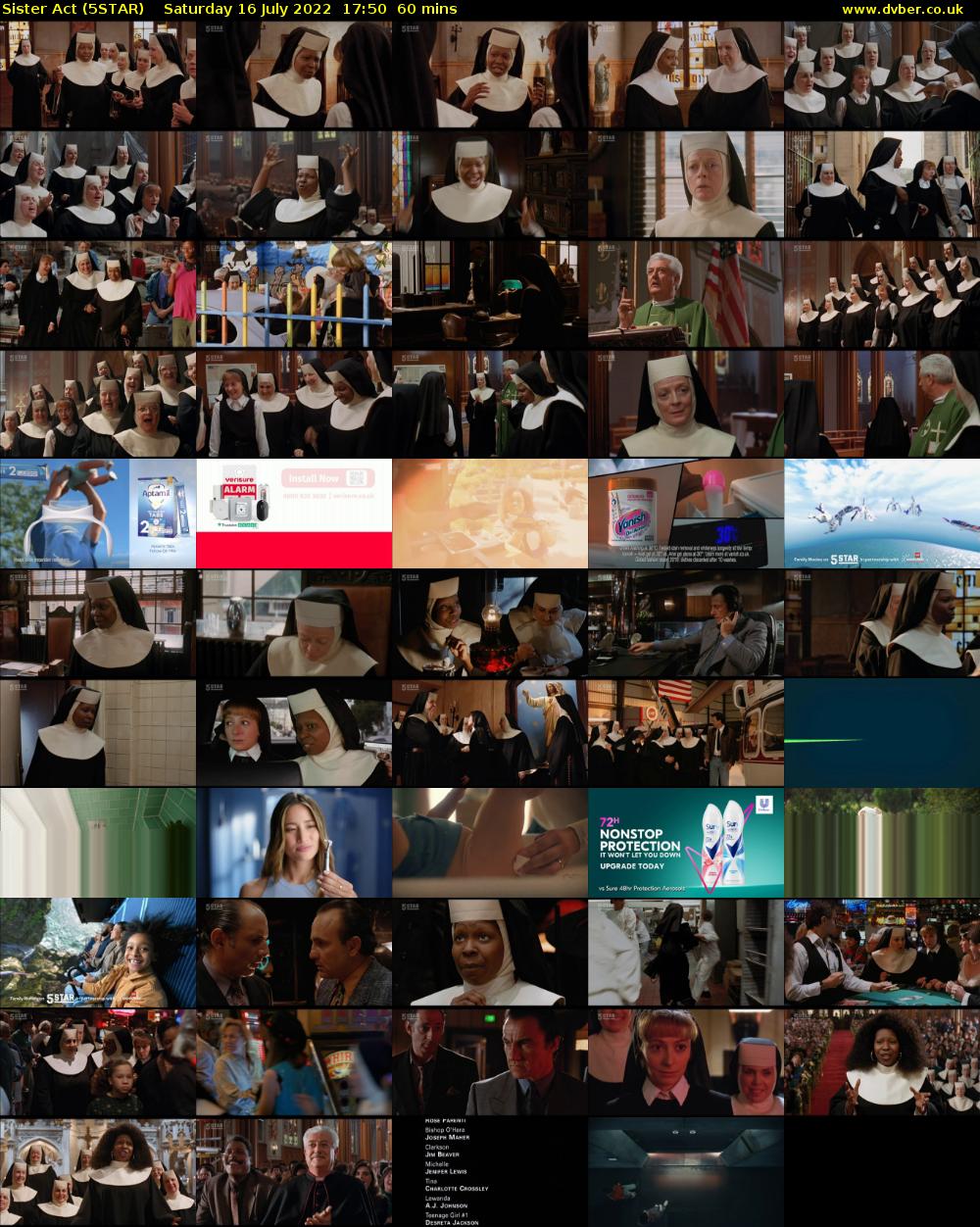 Sister Act (5STAR) Saturday 16 July 2022 17:50 - 18:50