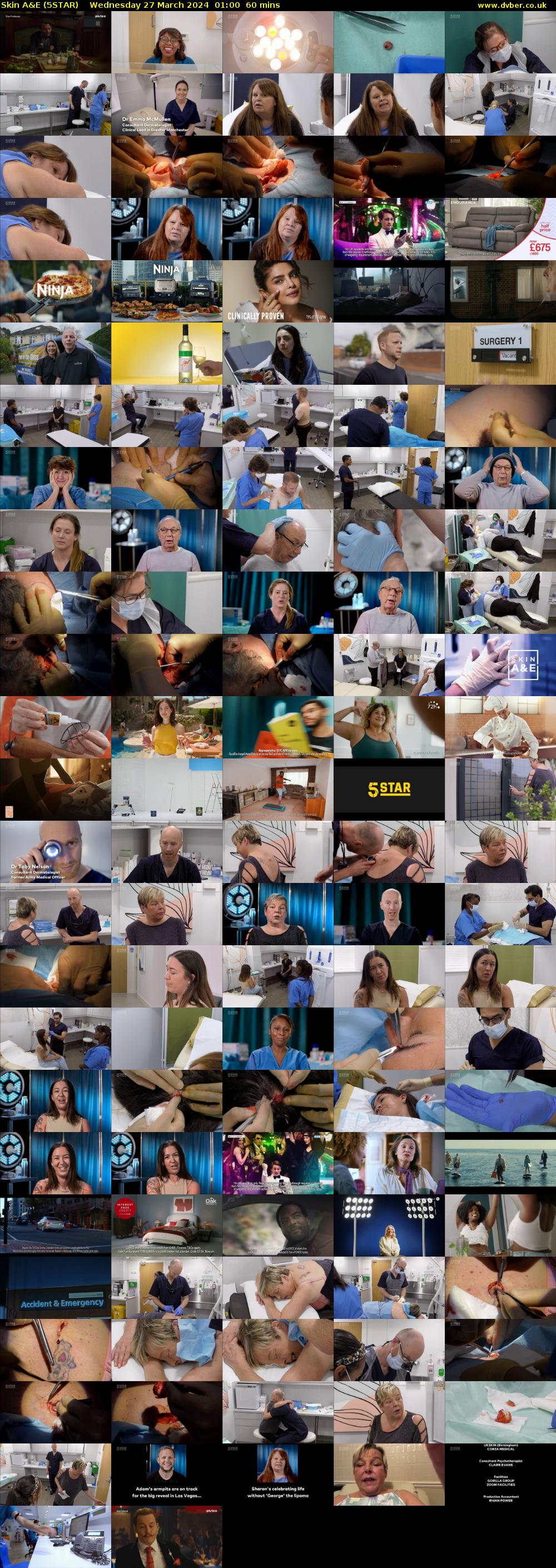 Skin A&E (5STAR) Wednesday 27 March 2024 01:00 - 02:00