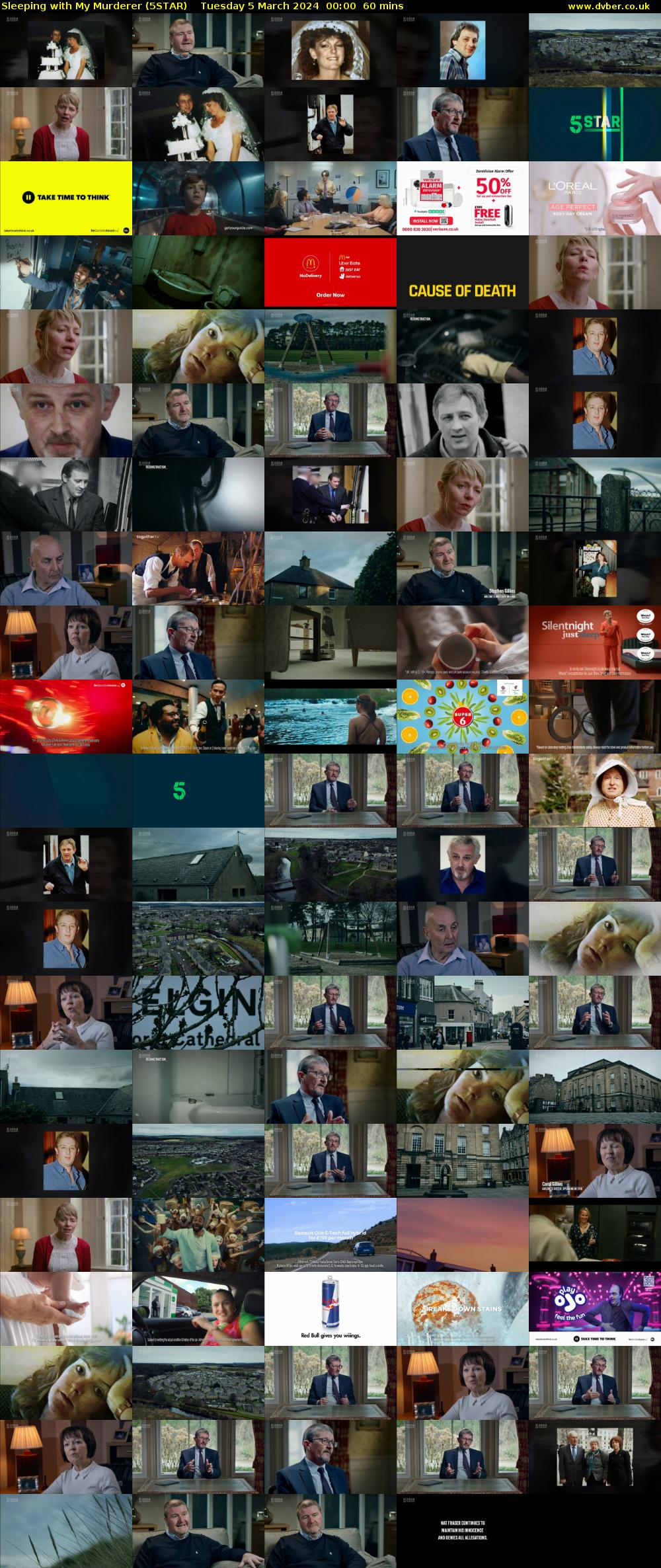 Sleeping with My Murderer (5STAR) Tuesday 5 March 2024 00:00 - 01:00