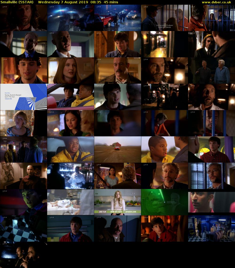 Smallville (5STAR) Wednesday 7 August 2019 08:35 - 09:20