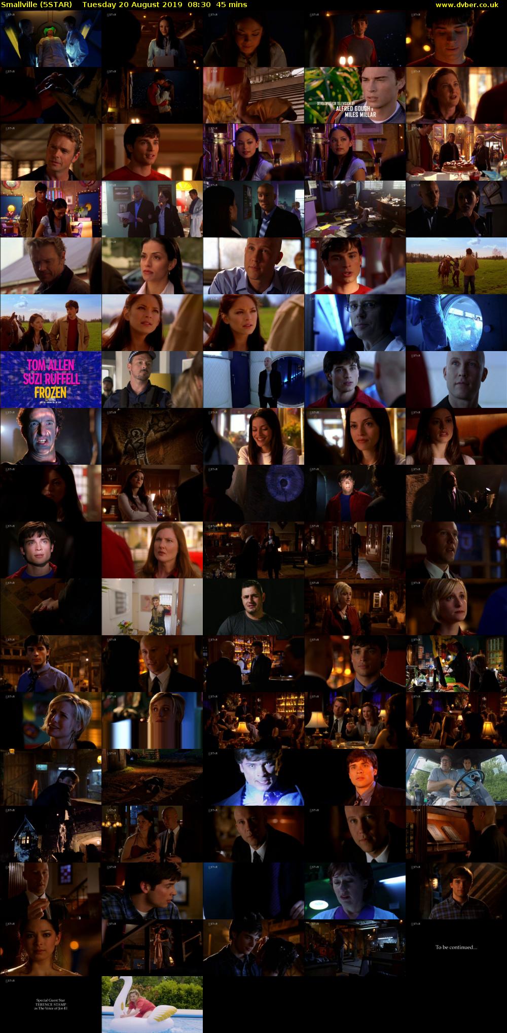 Smallville (5STAR) Tuesday 20 August 2019 08:30 - 09:15