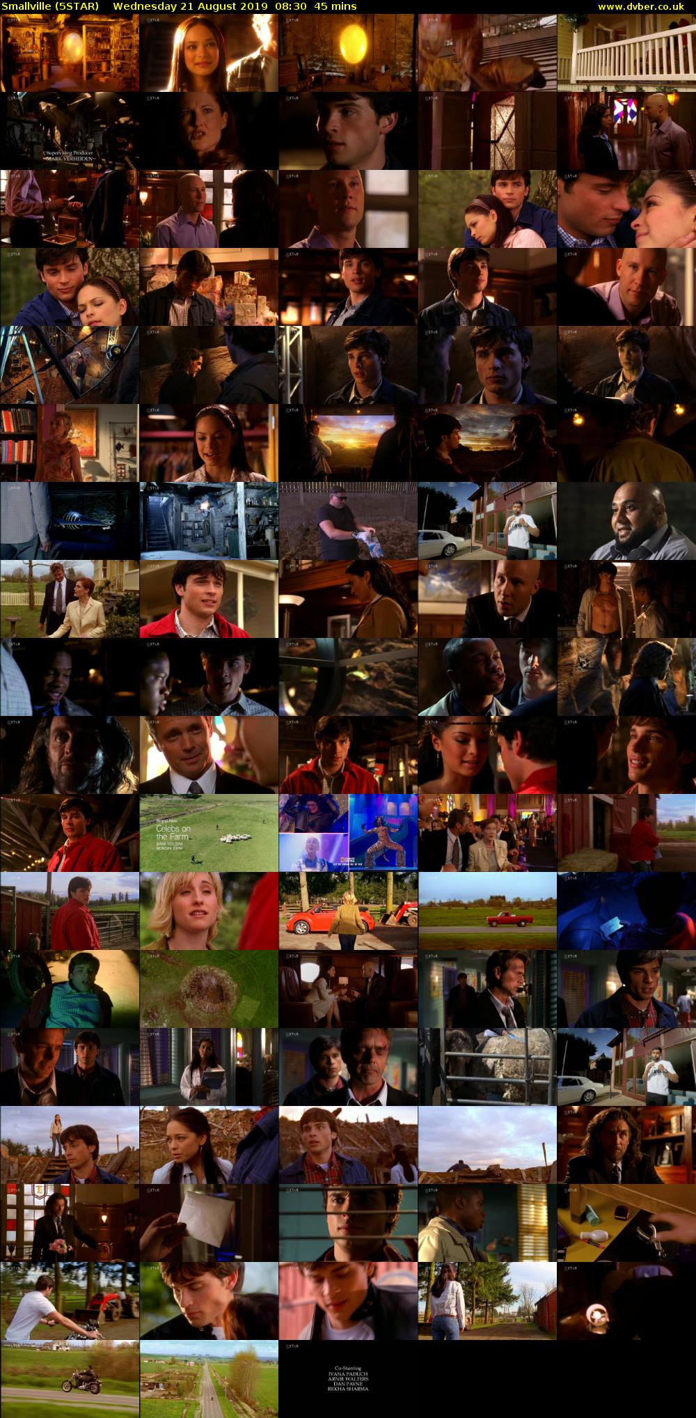 Smallville (5STAR) Wednesday 21 August 2019 08:30 - 09:15