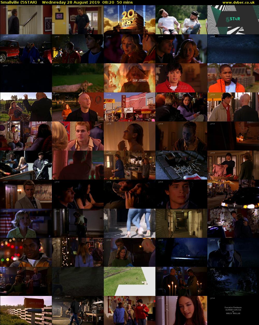 Smallville (5STAR) Wednesday 28 August 2019 08:20 - 09:10