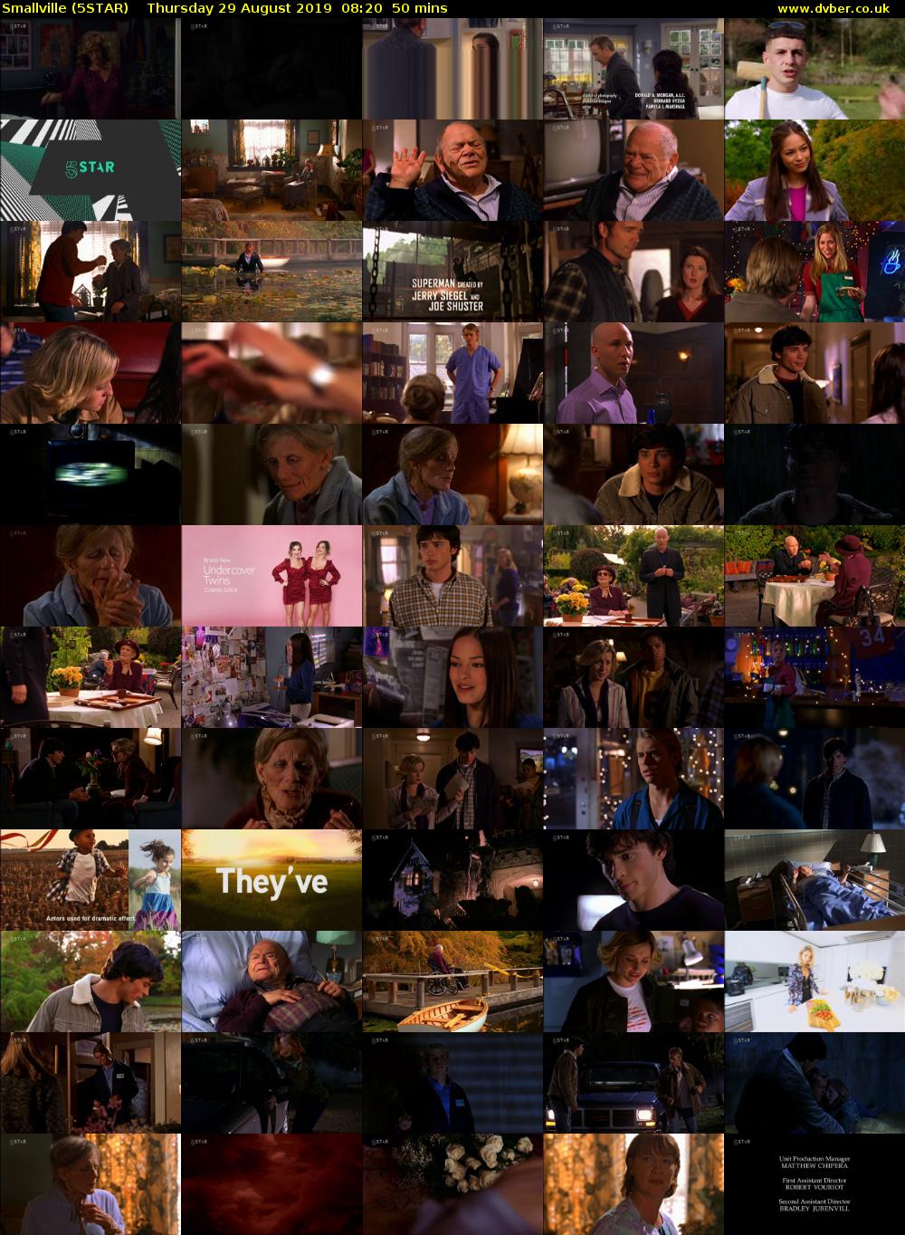 Smallville (5STAR) Thursday 29 August 2019 08:20 - 09:10