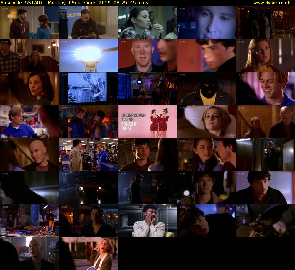 Smallville (5STAR) Monday 9 September 2019 08:25 - 09:10
