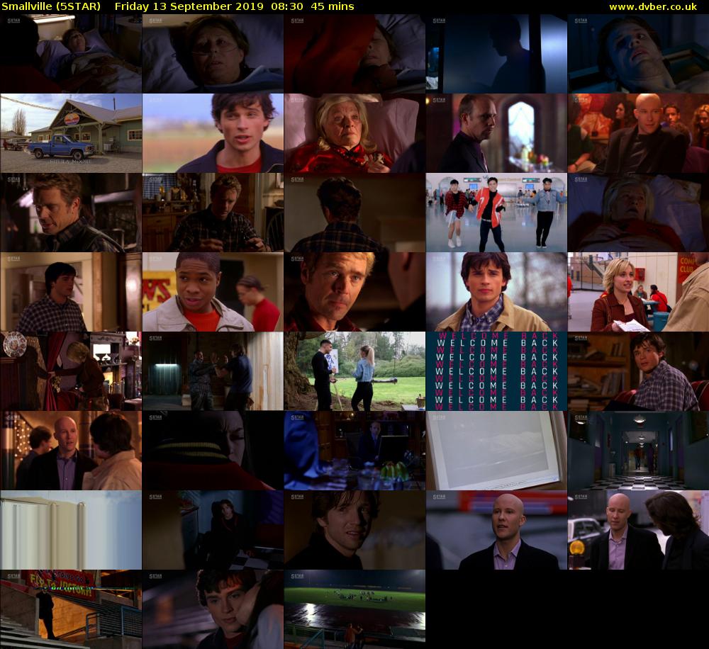 Smallville (5STAR) Friday 13 September 2019 08:30 - 09:15
