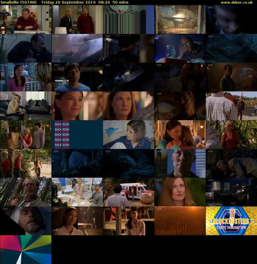 Smallville (5STAR) Friday 20 September 2019 08:20 - 09:10