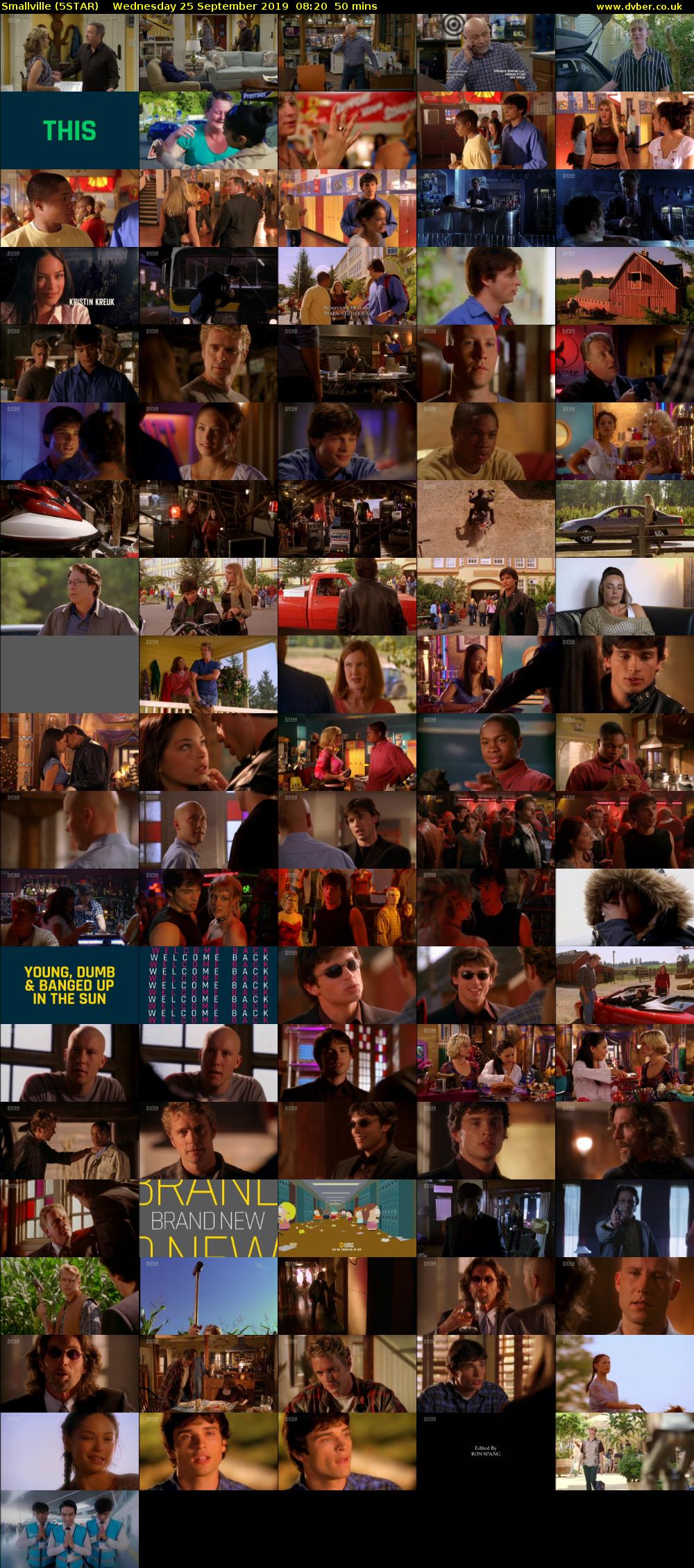 Smallville (5STAR) Wednesday 25 September 2019 08:20 - 09:10