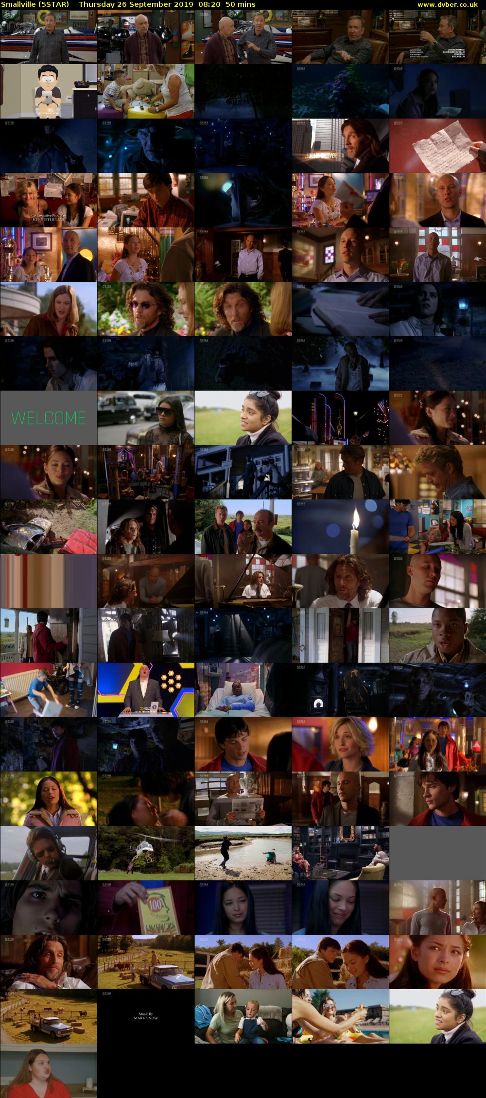 Smallville (5STAR) Thursday 26 September 2019 08:20 - 09:10