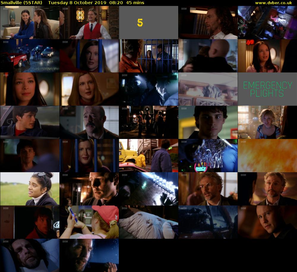 Smallville (5STAR) Tuesday 8 October 2019 08:20 - 09:05