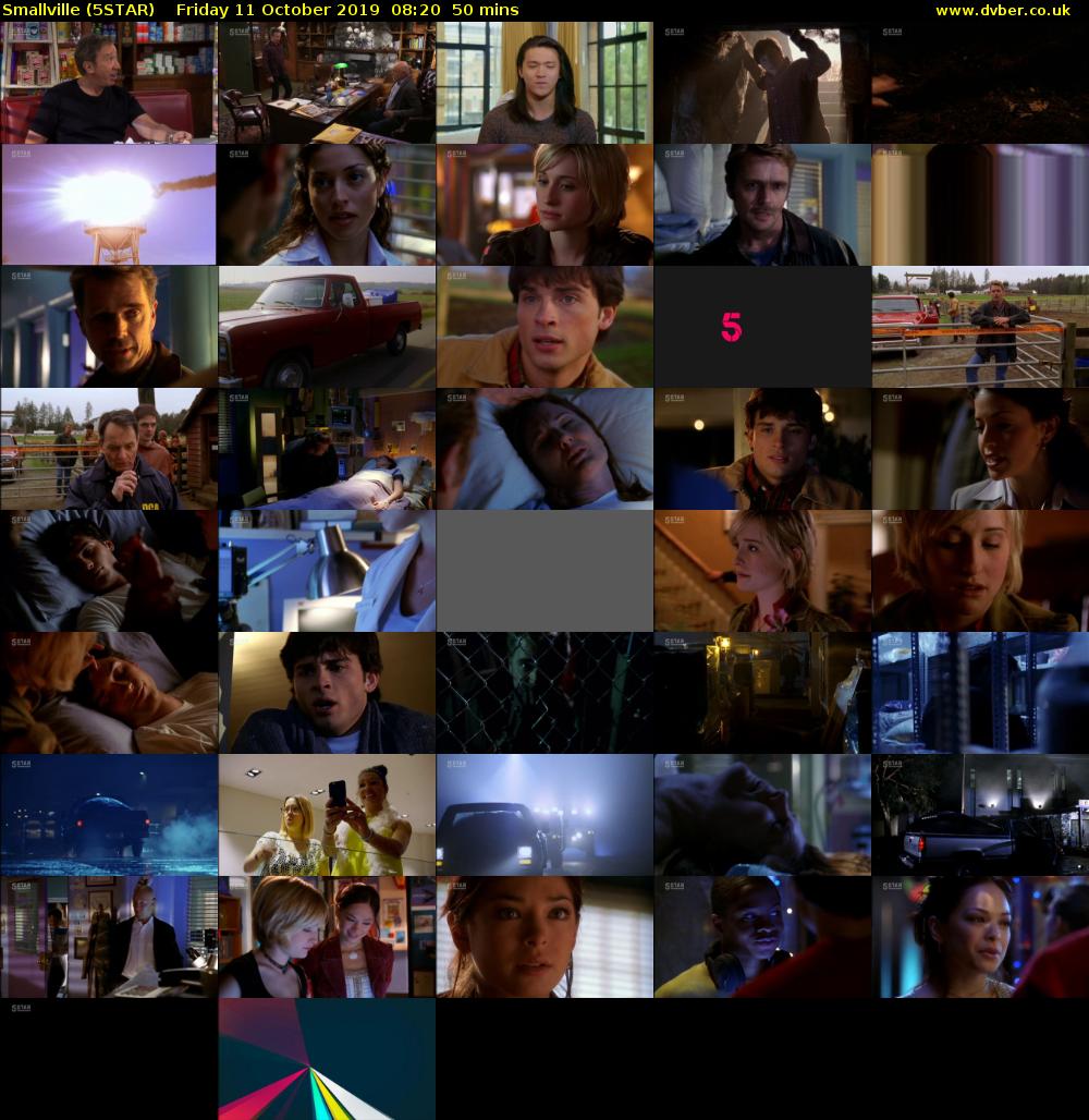 Smallville (5STAR) Friday 11 October 2019 08:20 - 09:10